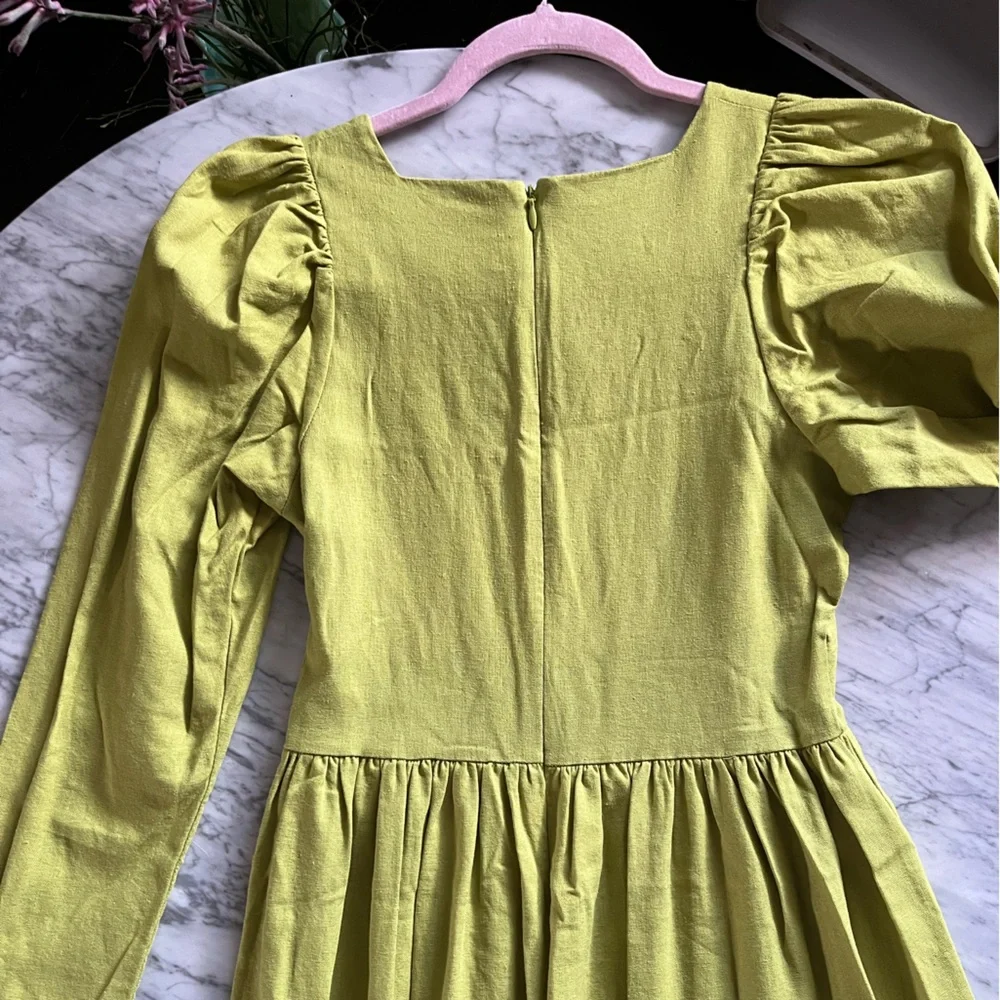 Lisa Says Gah Maddie Linen Dress - Picture 3 of 8